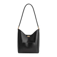 Billie Black Recycled Vegan Leather Tote Bag