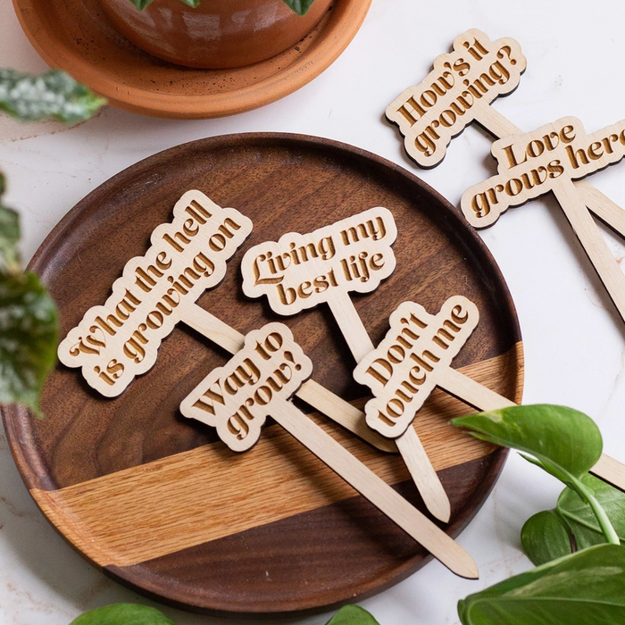 Funny Plant Markers